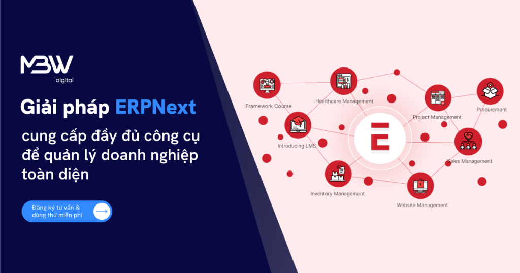 ERP Online - ERPNext giúp quản lý doanh nghiệp toàn diện 