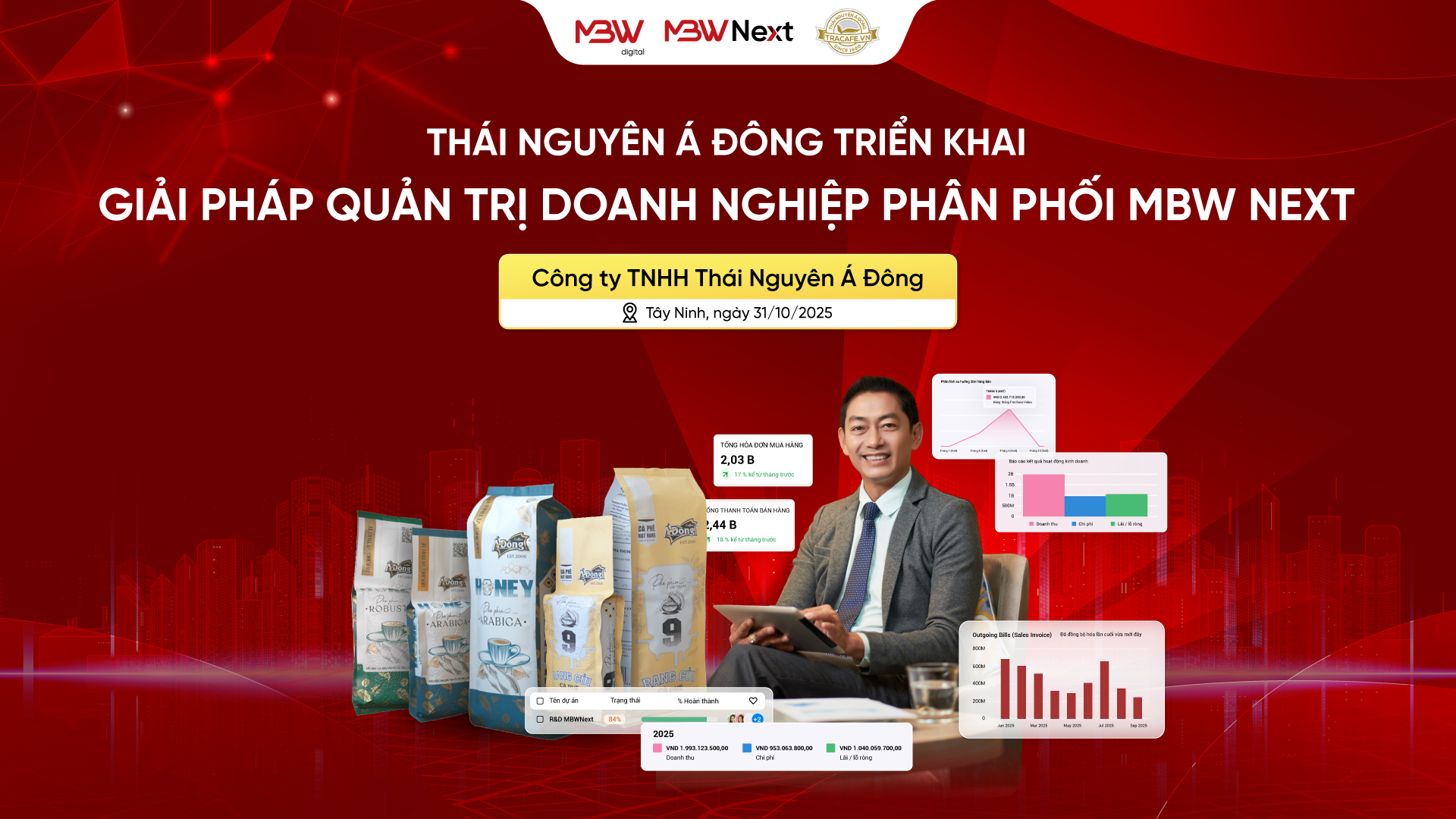 Dự án triển khai MBW Netx cho Công ty TNHH Thái Nguyên Á Đông